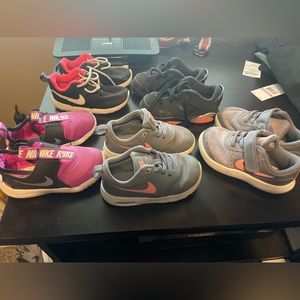Kids 7C Nike Jackpot Shoe Collection (Girls)